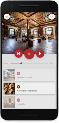 The Schloss Tratzberg audioguide